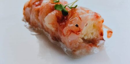 CANNELLONI DI GAMBERI CON MOZZARELLA (CANELONES DE GAMBAS CON MOZZARELLA)