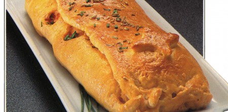 Torta ripiena alla siracusana (Torta rellena al estilo siracusana)