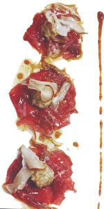 RAVIOLI DI CARPACCIO SETISSIMO