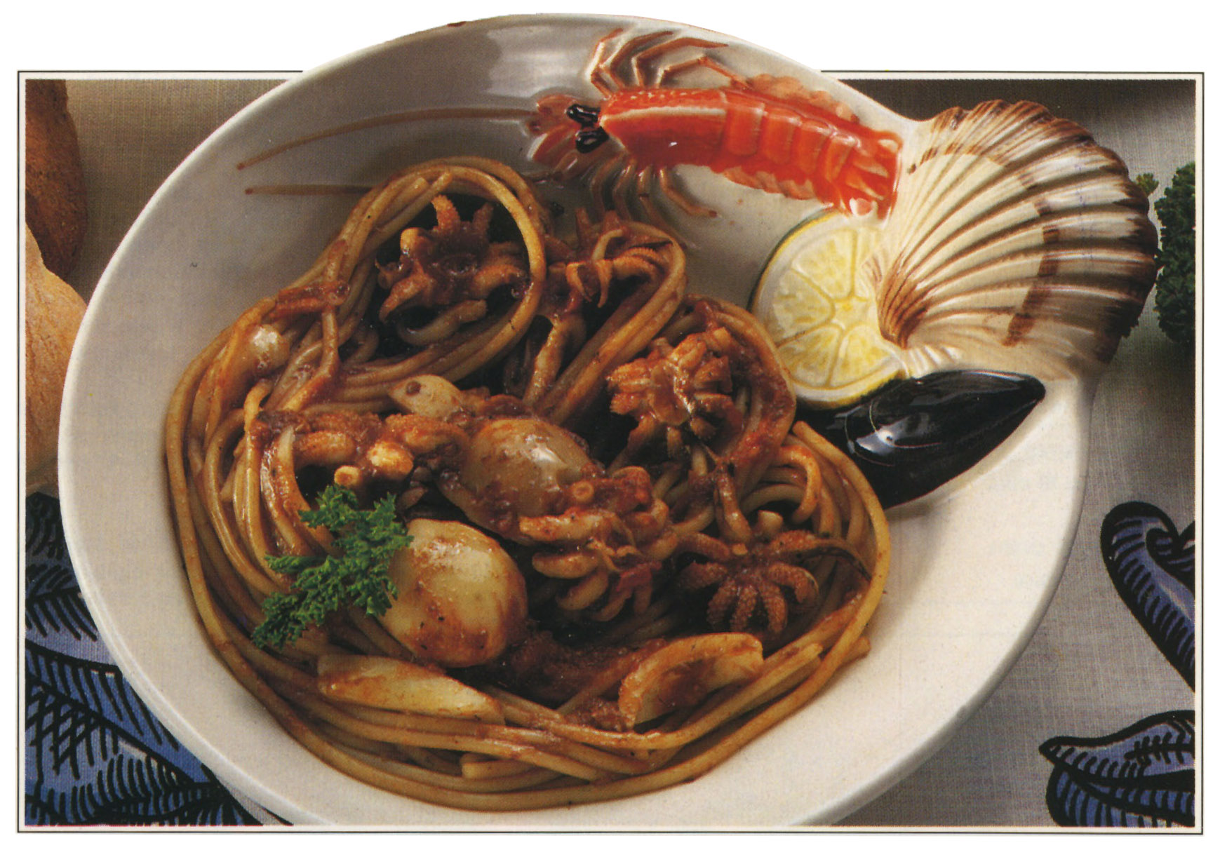 pasta con le seppie in bianco