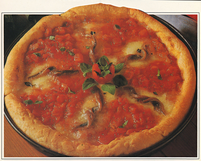 Pizza affumicata (pizza ahumada) Pasta y Pizza Grossi