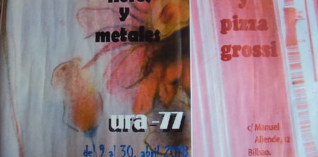 Jesús, flores y metales