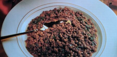 LENTICCHIE STUFATE (LENTEJAS ESTOFADAS)