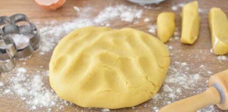 PASTA FROLLA DOLCE COMUNE O MILANESE (MASA QUEBRADA DULCE COMÚN O MILANESE)