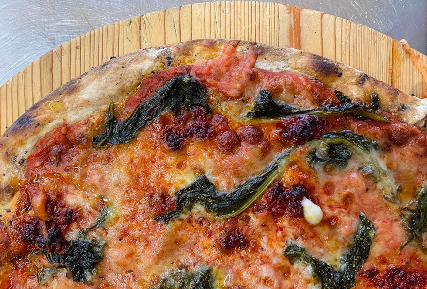 Pizza Primaverale Pasta y Pizza Grossi