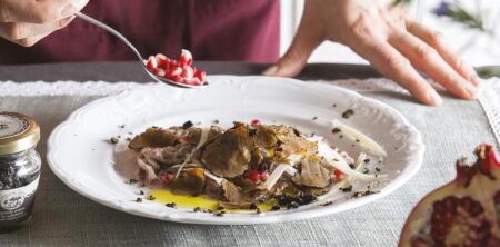 CARPACCIO AL TARTUFO (CARPACCIO CON TRUFA)