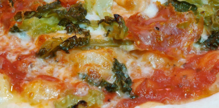 Pizza ‘Arrivederci inverno’ ( Adiós invierno)