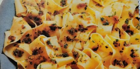 PAPPARDELLE ALLA BOTTARGA (PAPPARDELLE CON BOTARGA)