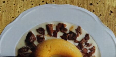 ANELLI DI POLENTA ALLA BOSCAIOLA (ANILLOS DE POLENTA A LA BOSCAIOLA)