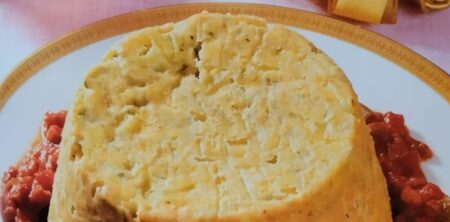 PASTICCIO DI TAGLIATELLE AL RAGÙ DI MAIALE (REVUELTO DE TAGLIATELLE CON RAGÚ DE CERDO)