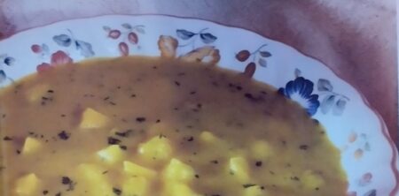 ZUPPA DI MELE E ZUCCA (SOPA DE MANZANAS Y CALABAZA)