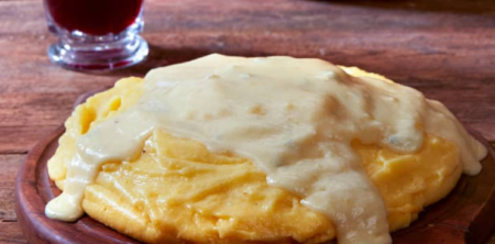 POLENTA CON FONDUTA (POLENTA CON FONDUE)