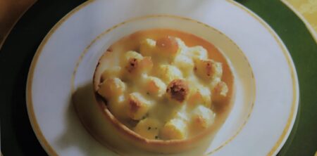 GNOCCHETTI IN PASTA BRISÉE (ÑOQUITOS EN PASTA BRISÉ) Para4 personas: