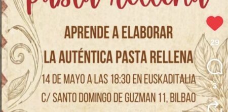 TALLER DE PASTA RELLENA